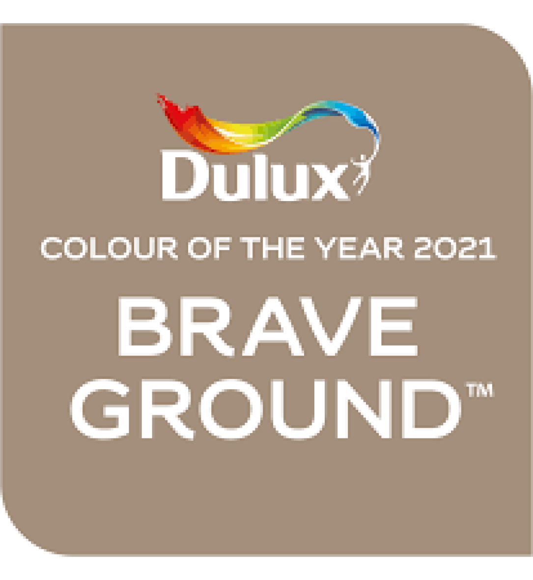 colour of the year 2021 Dulux Brave Ground paint - Flippa Interiors